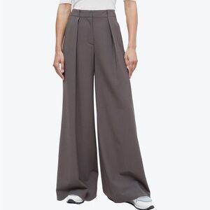 Closed Rylan Wide-Leg Taupe Pants